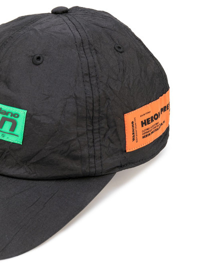 Heron Preston logo patch baseball cap outlook