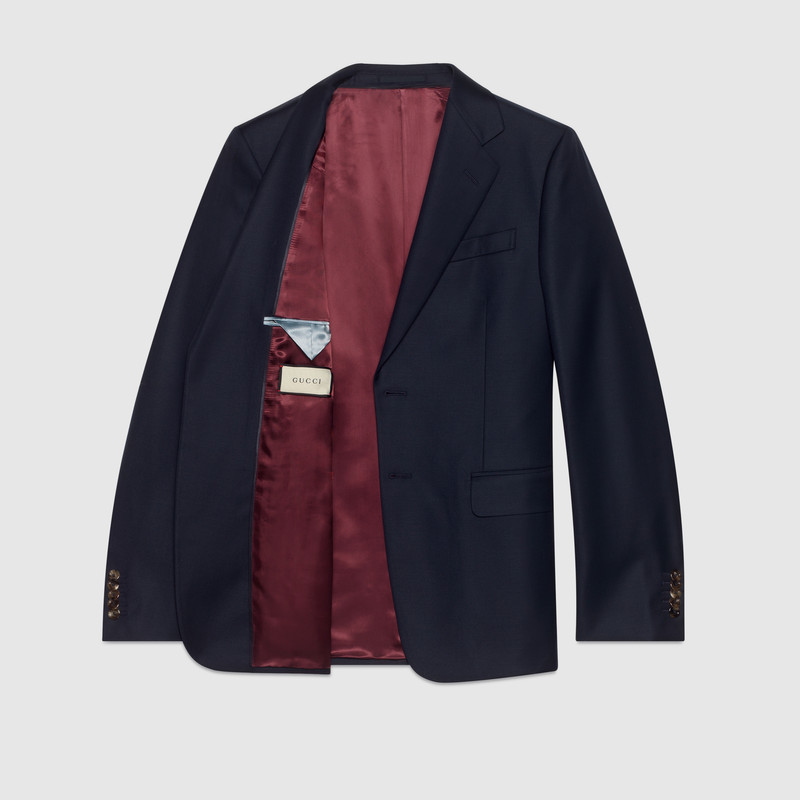 Straight fit wool suit 13