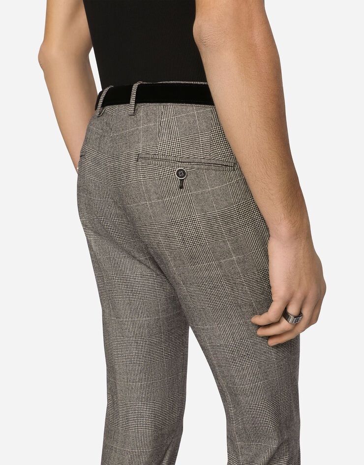 Glen plaid wool Martini-fit suit - 4