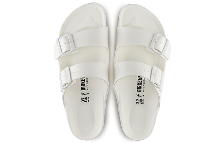 (WMNS) Birkenstock EVA Series Shoe Couple Style White Version 129443 - 6