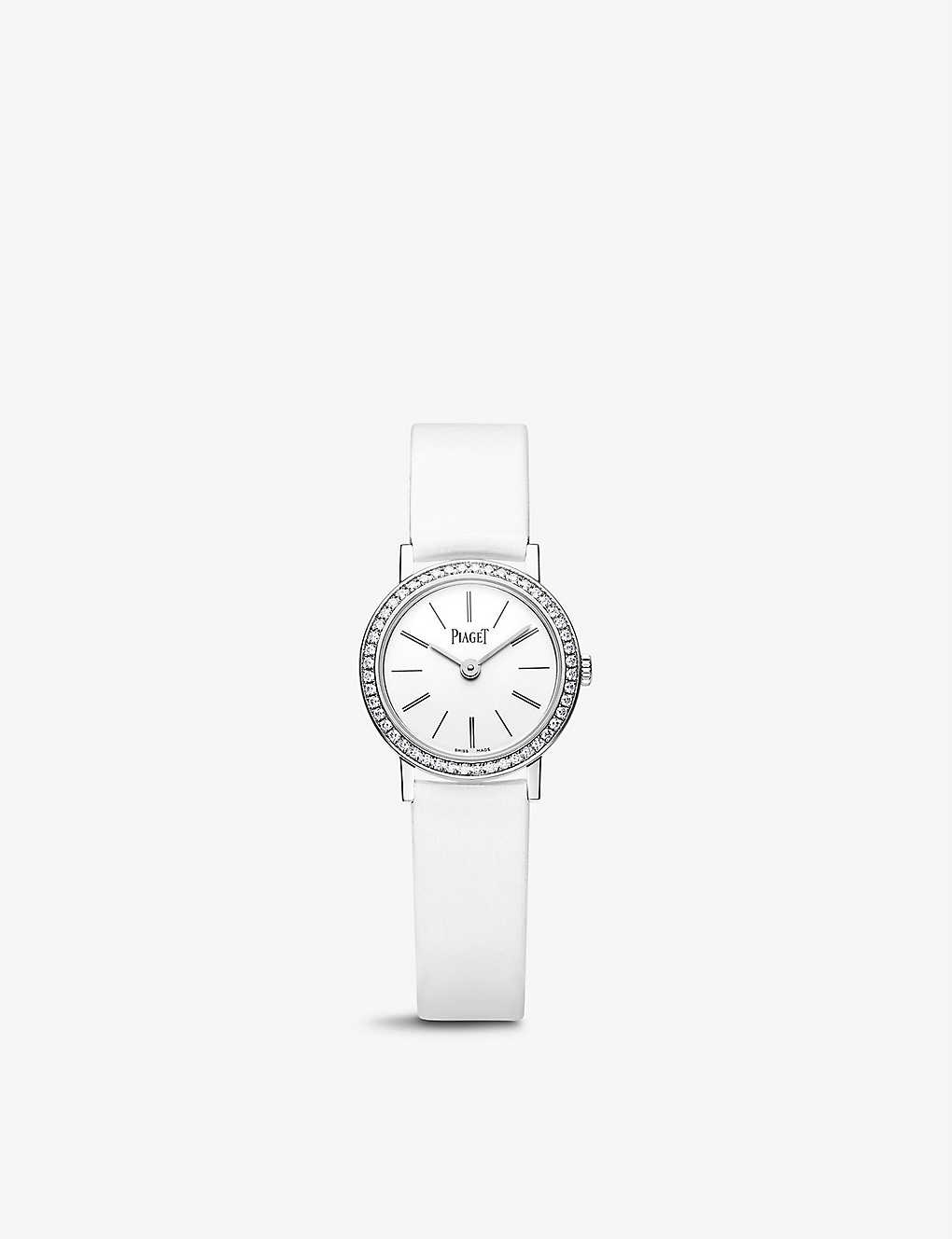 G0A44532 Altiplano 18ct white-gold and 0.4ct diamond automatic watch - 1