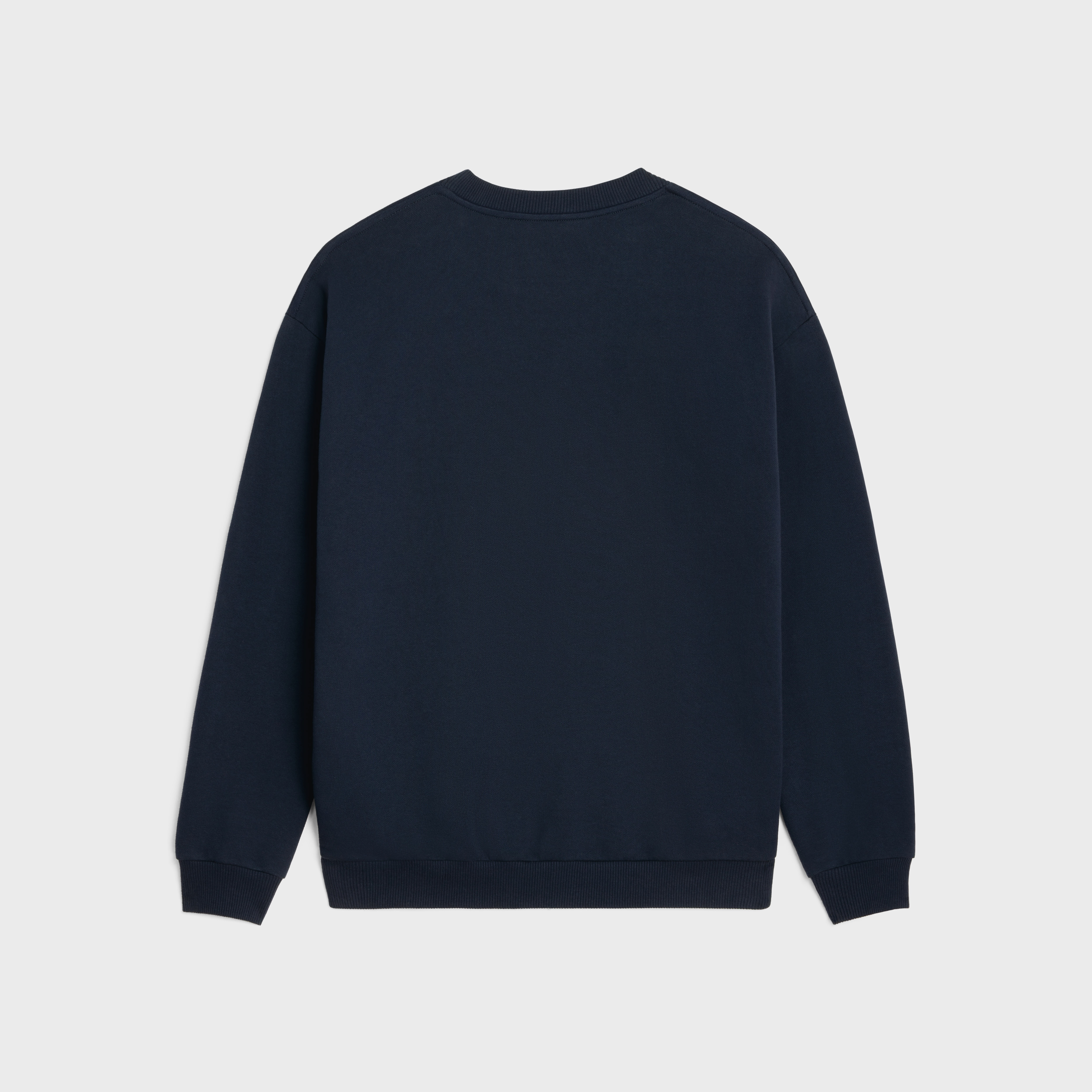 celine loose sweatshirt in COTTON FLEECE - 2