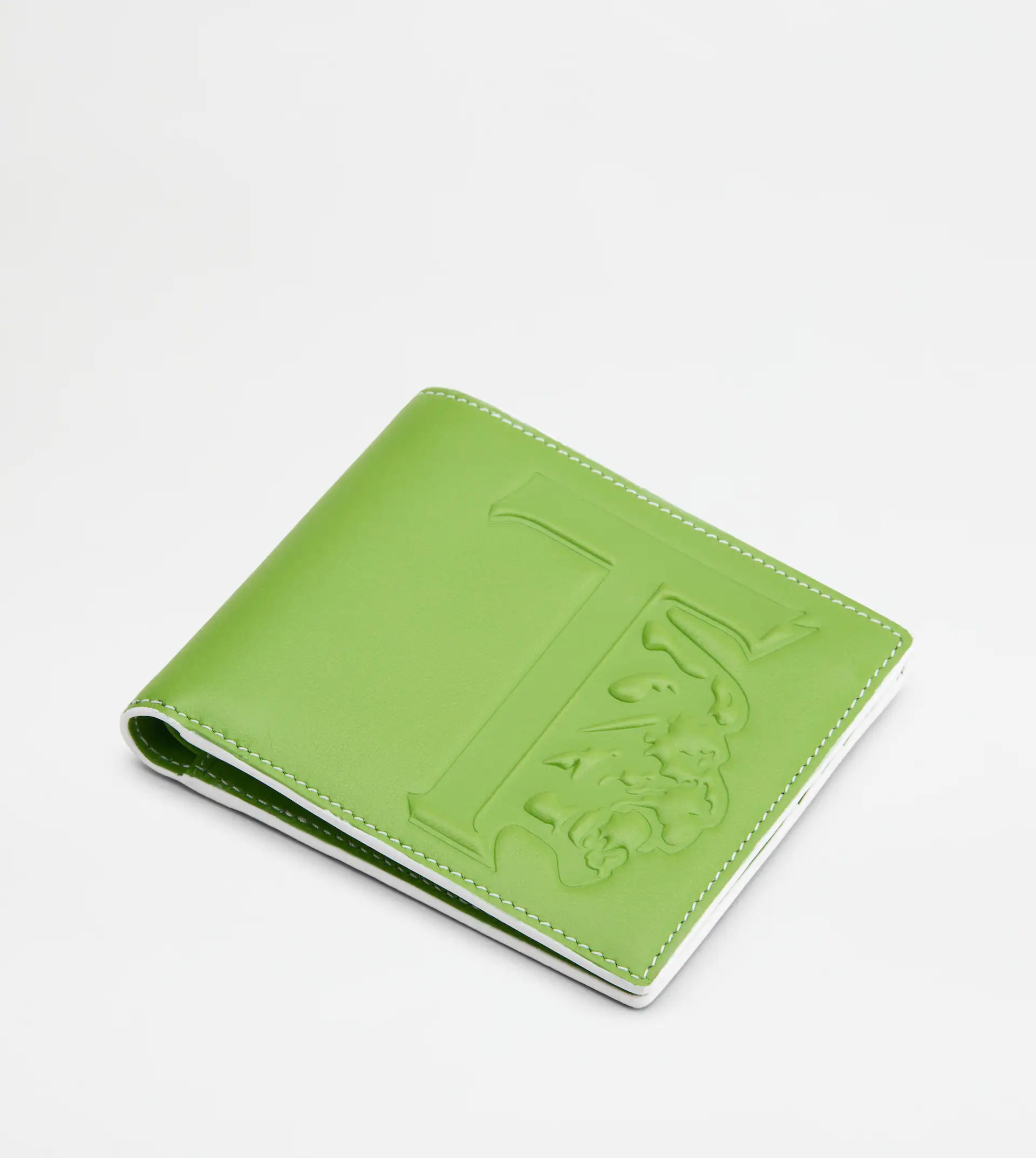WALLET IN LEATHER - GREEN - 3