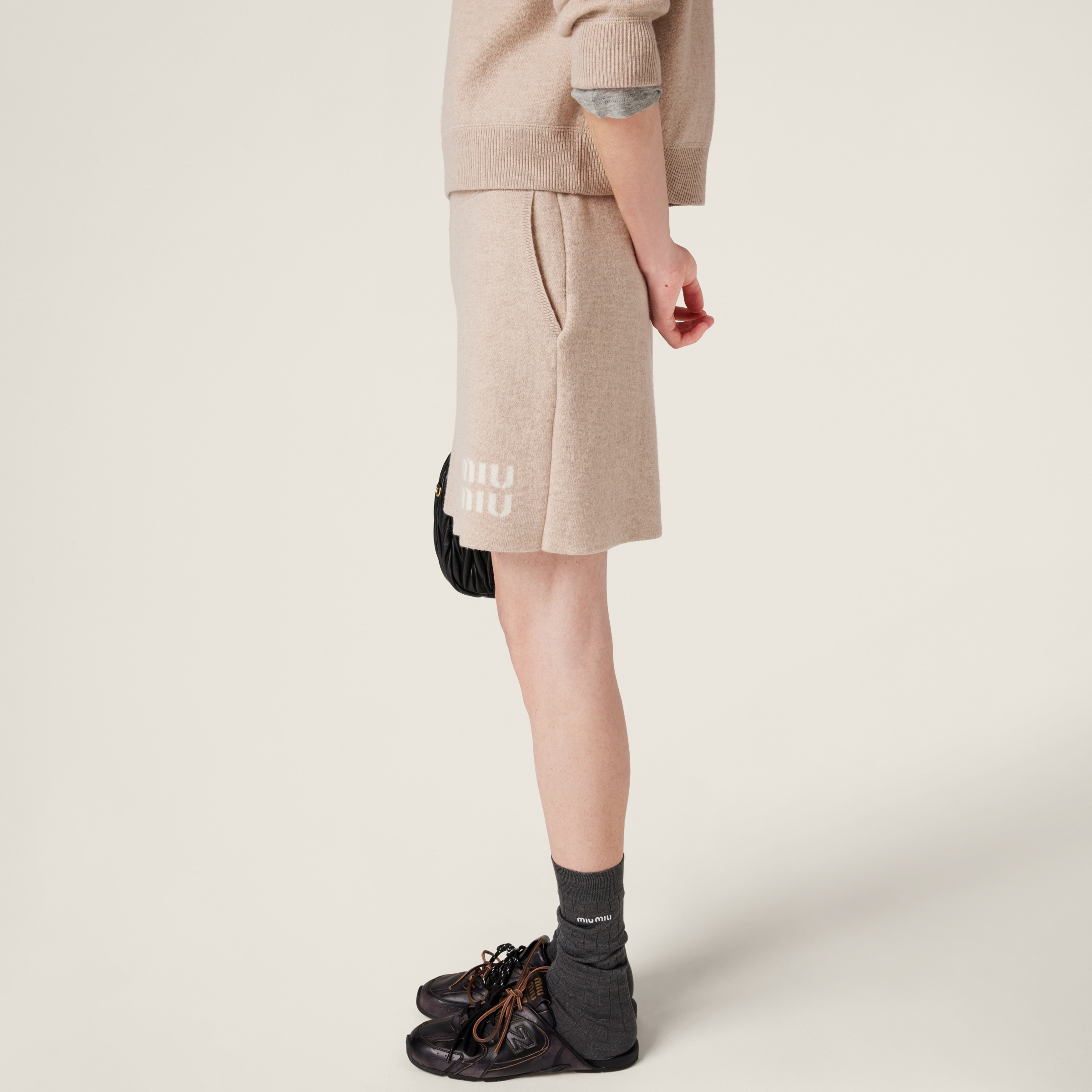 Double cashmere shorts - 5