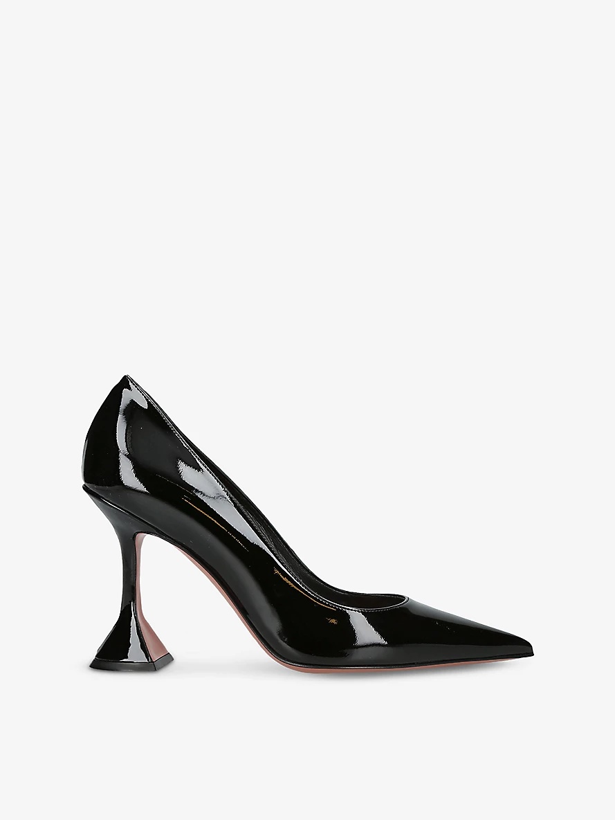 Ami Pump Leather Heeled Courts - 1