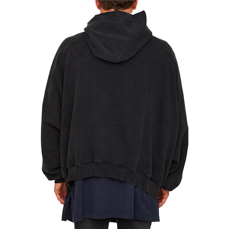 Balenciaga BB Be Different Popover Hoodie 'Black White' 720406TNVB41070 - 3