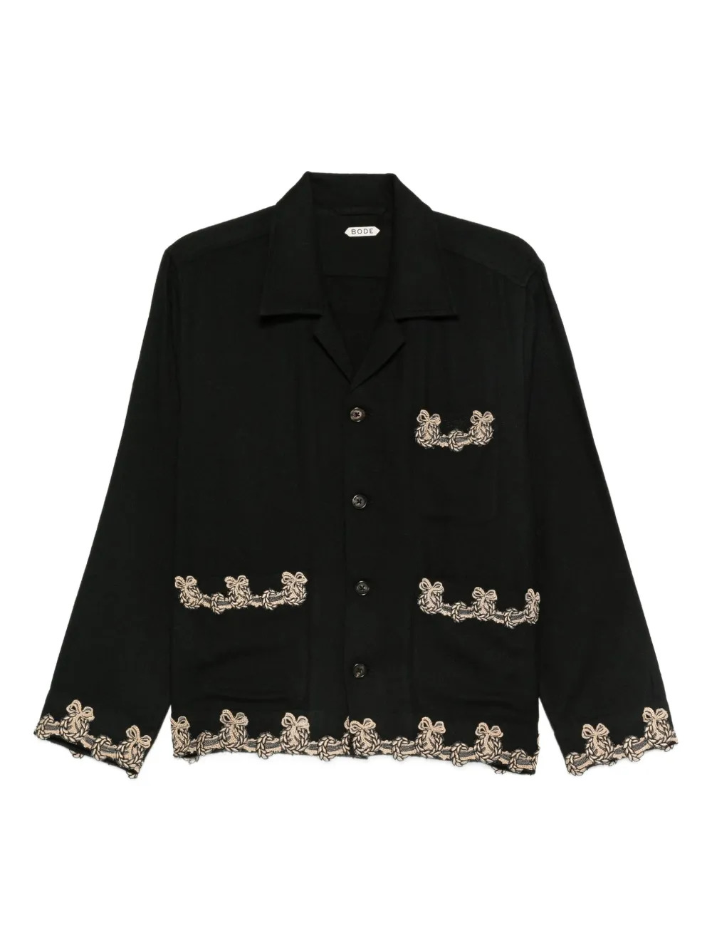 BODE - Men Laurelist Overshirt - 5