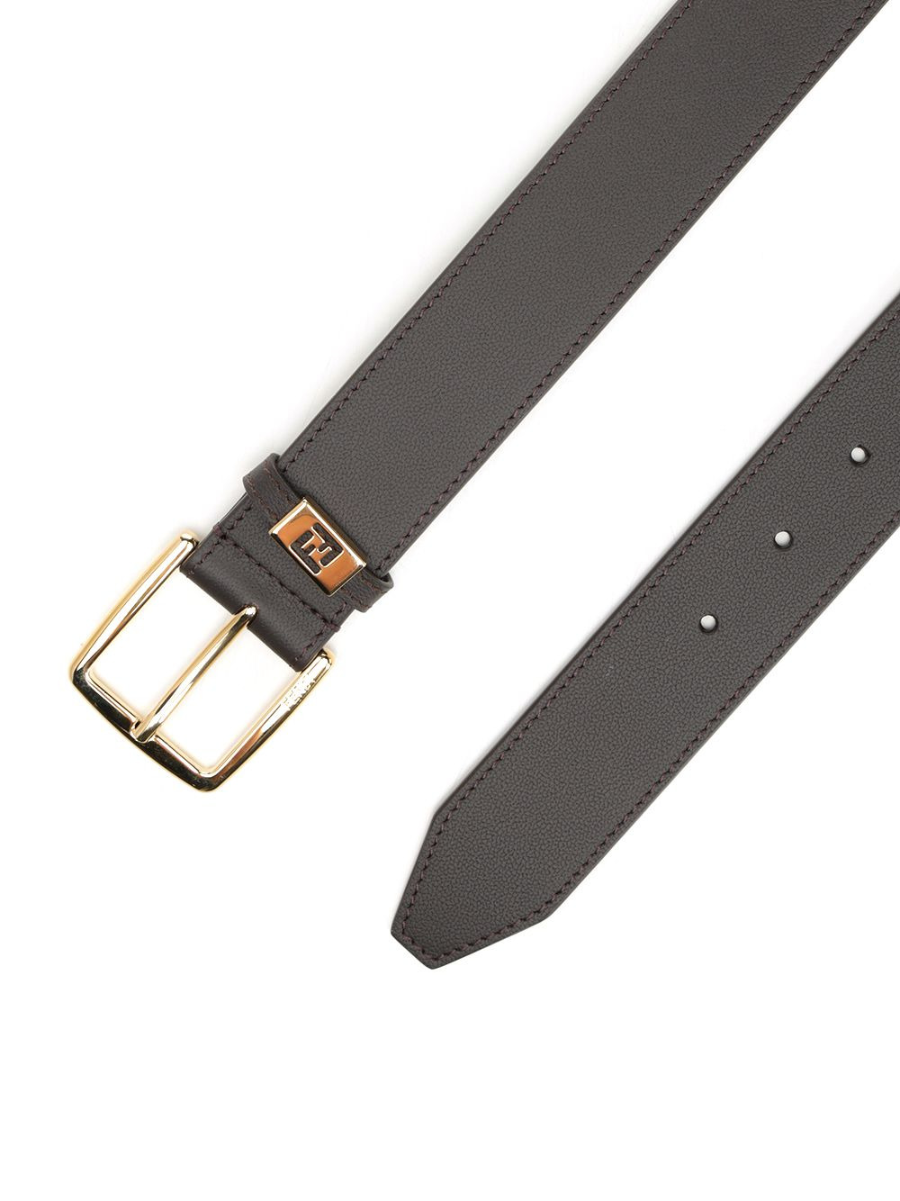 Classic Leather Belt Belts Brown - 2