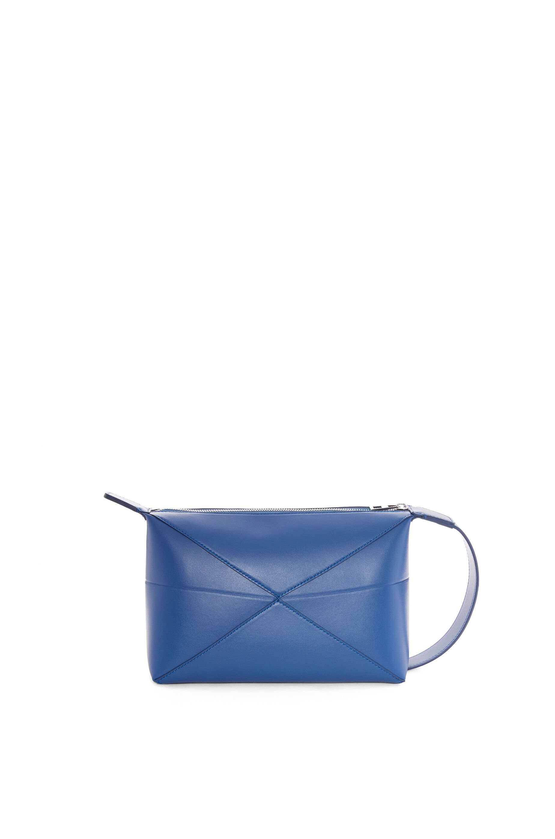 Puzzle Fold wash bag in shiny calfskin - 4