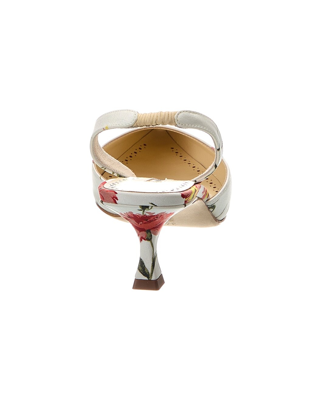 Manolo Blahnik Carolyne 50 Canvas Slingback Pump - 3