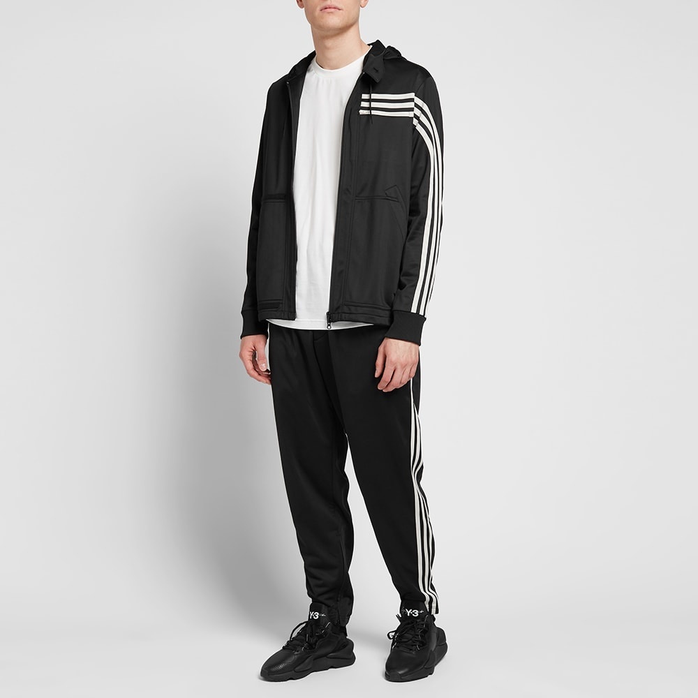 Y-3 3 Stripe Hooded Track Jacket - 8