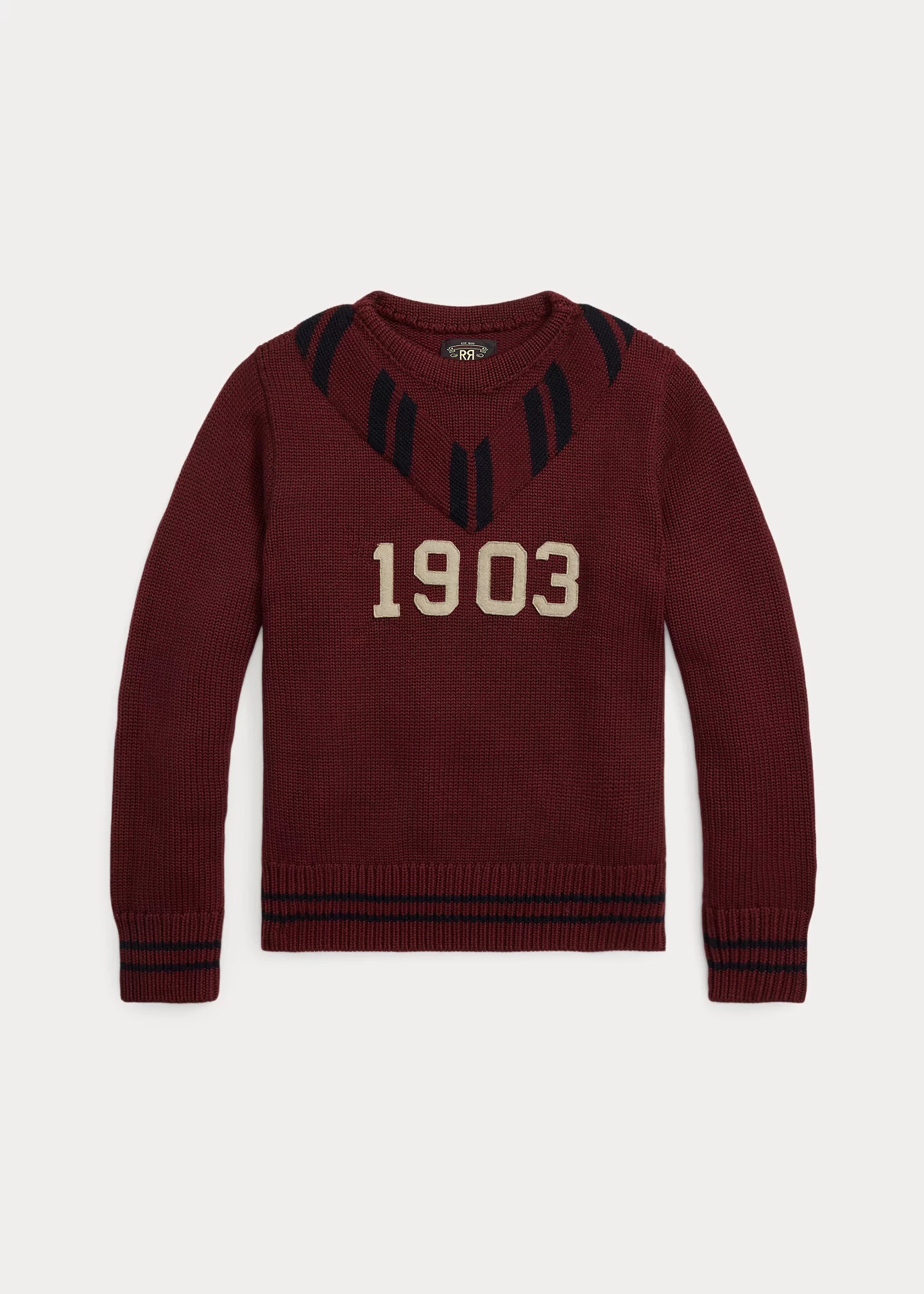 Appliquéd Wool Sweater - 1