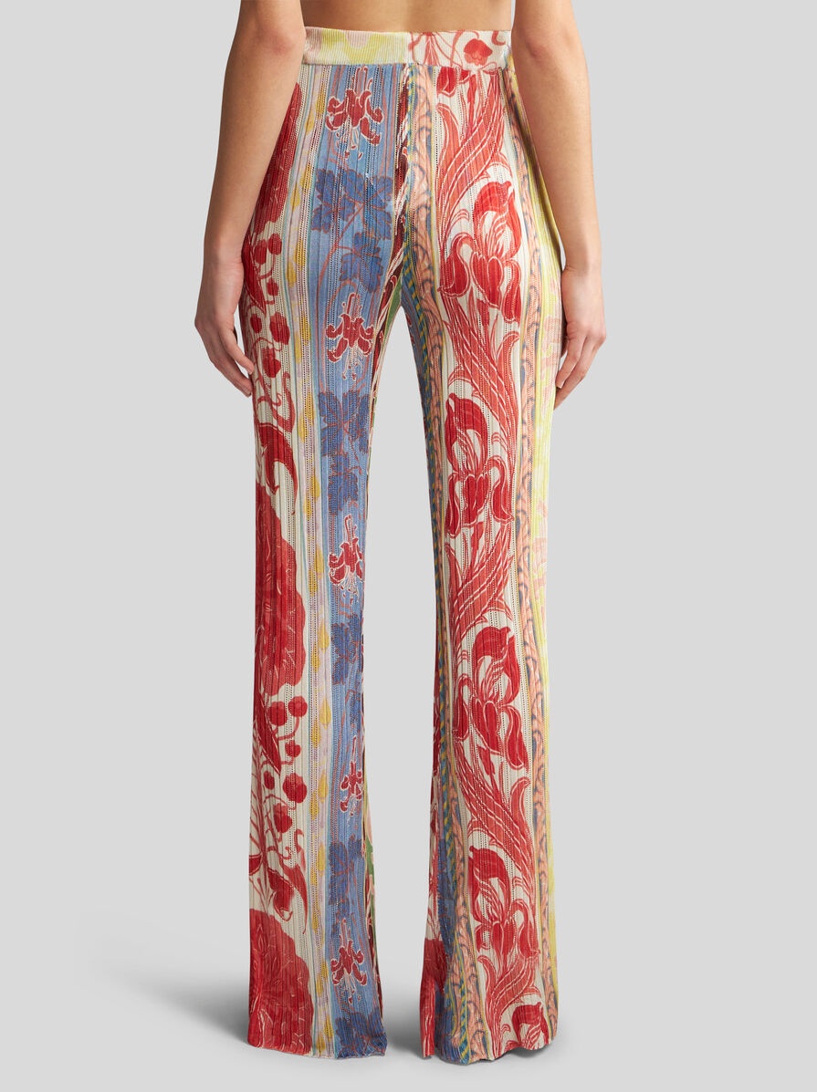 ETRO SUMMER KNIT TROUSERS - 5