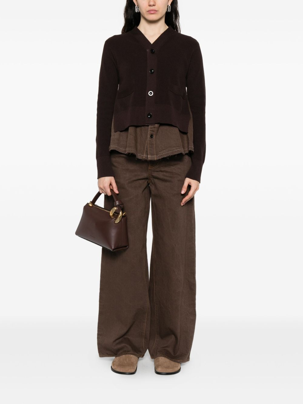 panelled pocket trousers - 2