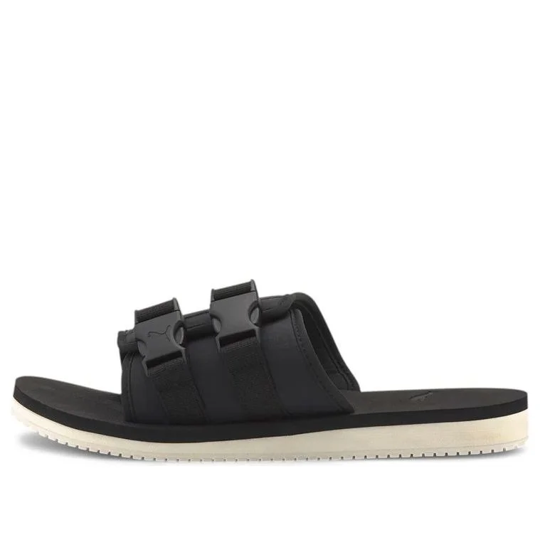 PUMA Wilo Lux Sandal Nylon 'Black Whisper White' 372545-01 - 1