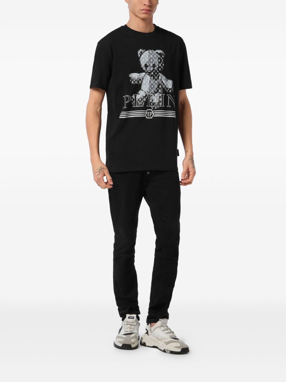 Teddy monogram t-shirt - 2