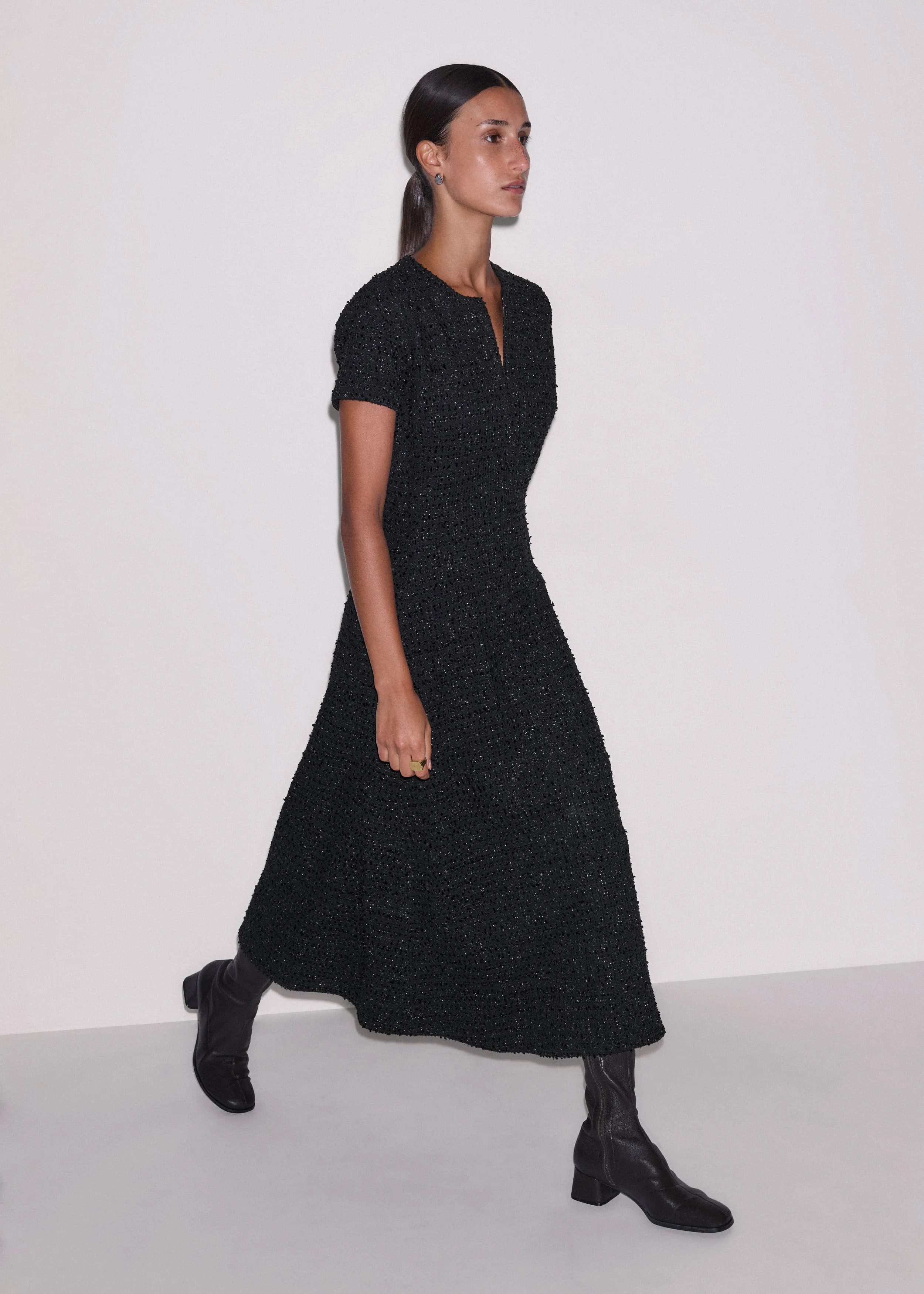 Fit + Flare Midi Dress - 1