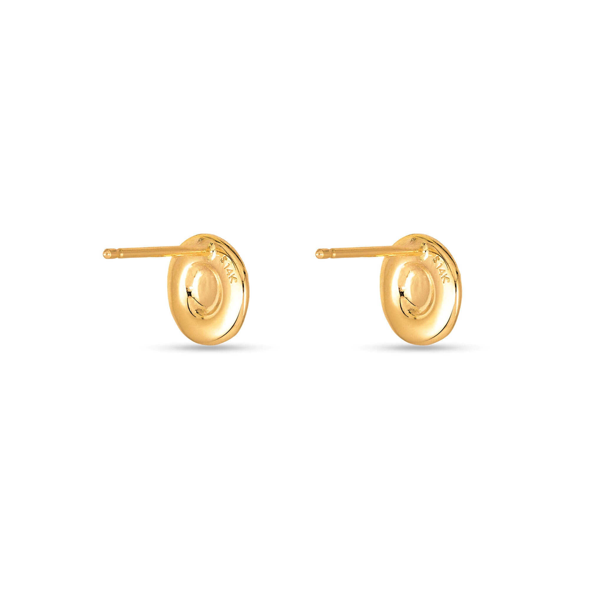 Diamond Button Studs - 4