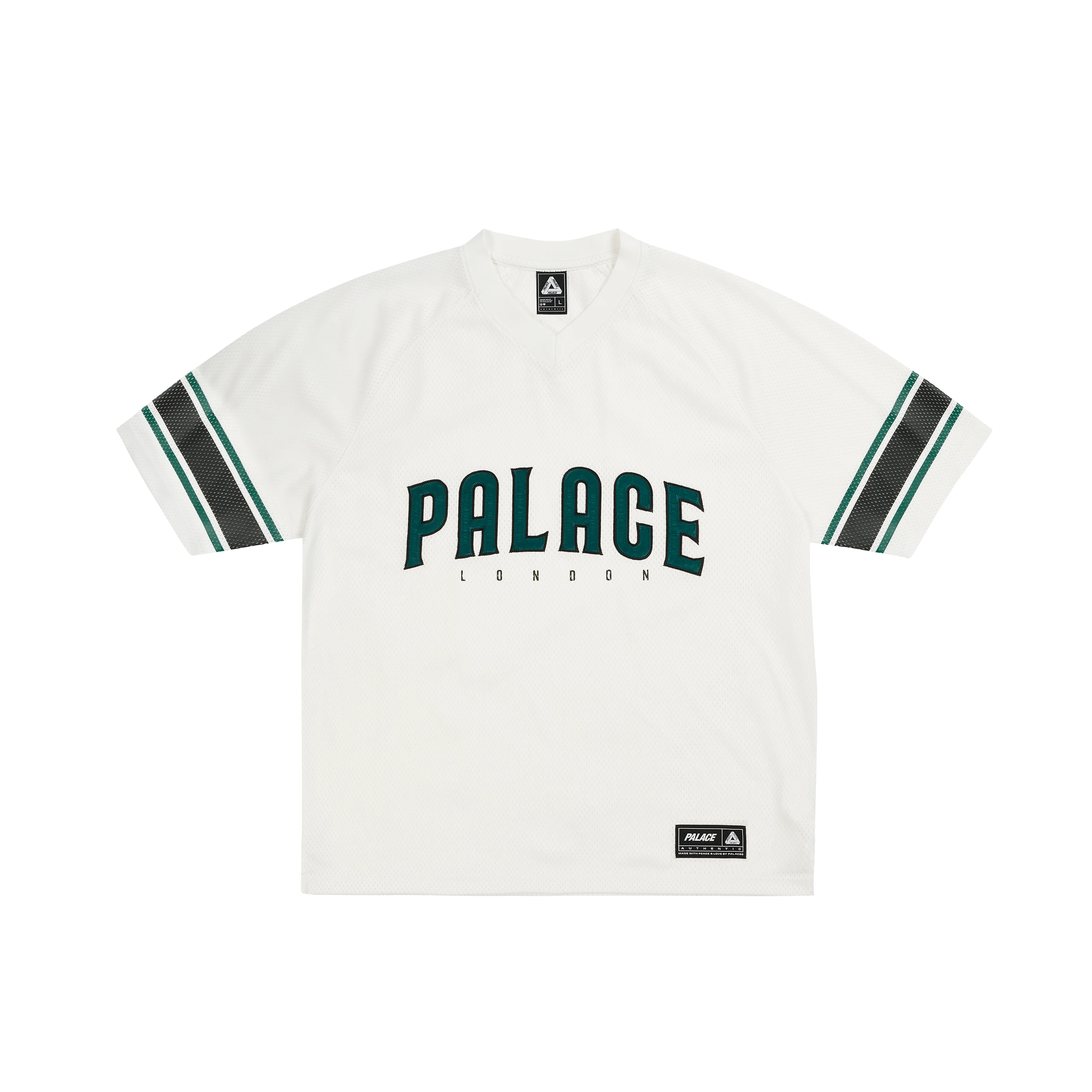 SATIN THE PARK MESH JERSEY WHITE - 1