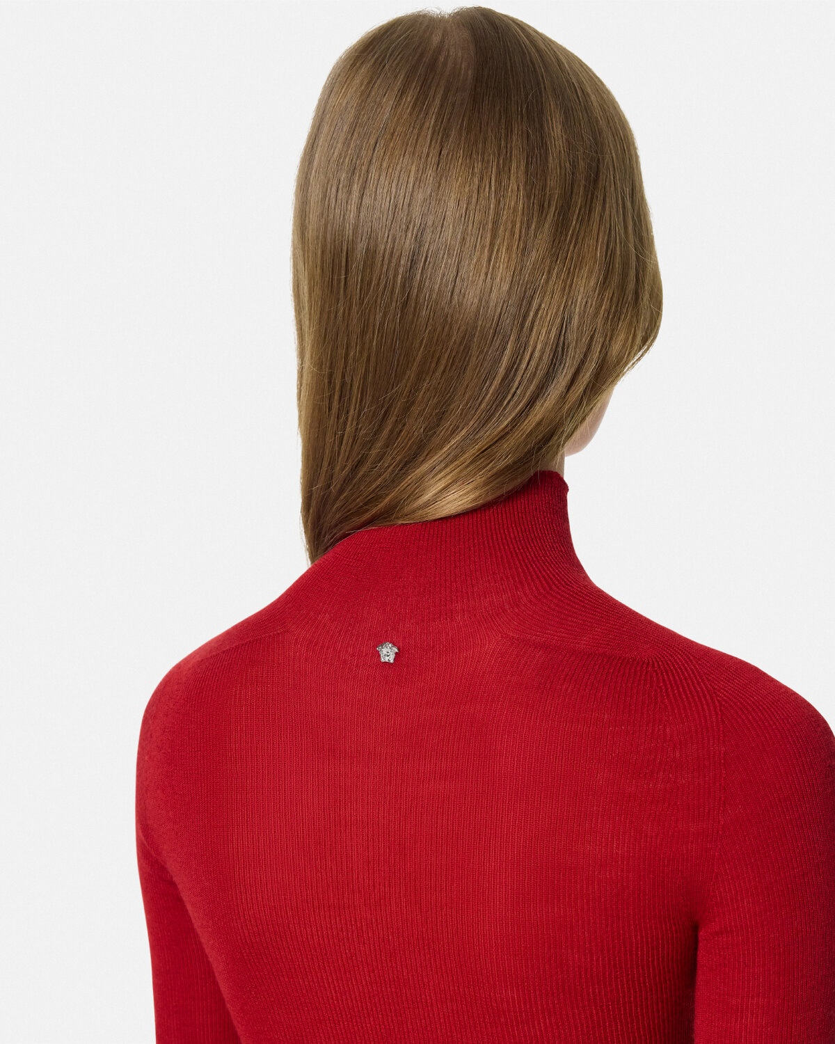Merino Wool Fitted Ribbed Knit Top - 3