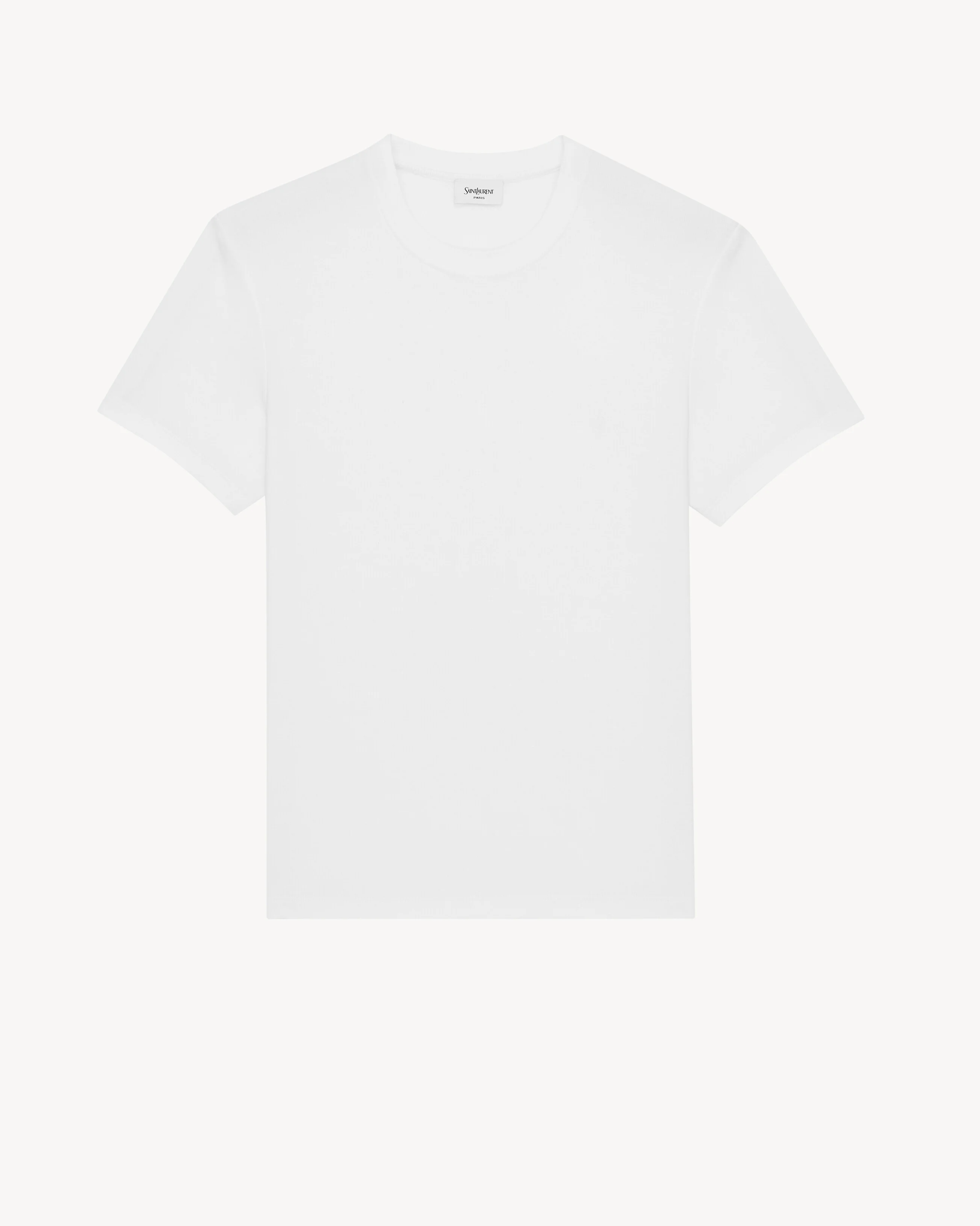 CASSANDRE RIBBED T-SHIRT - 1