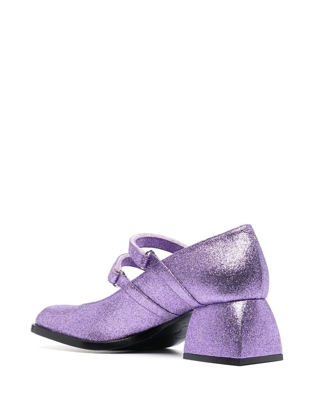 Bacara 55mm glitter mary-jane shoes - 3