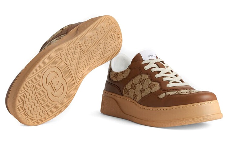 Gucci GG Sneaker 'GG Beige Ebony' 675840-UPG20-2866 - 5