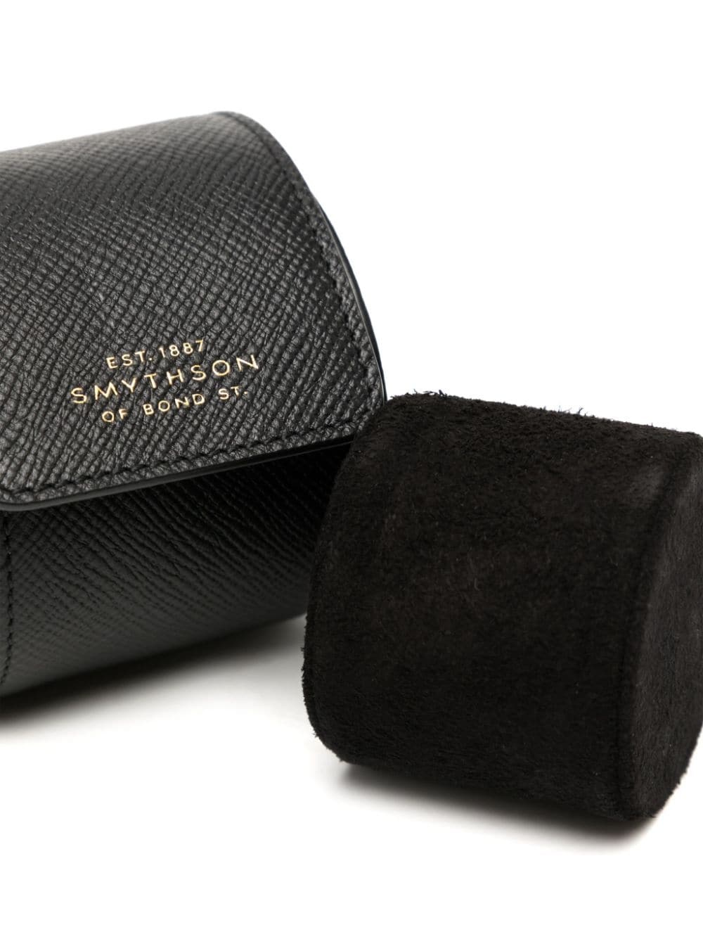 Panama leather single watch roll - 3