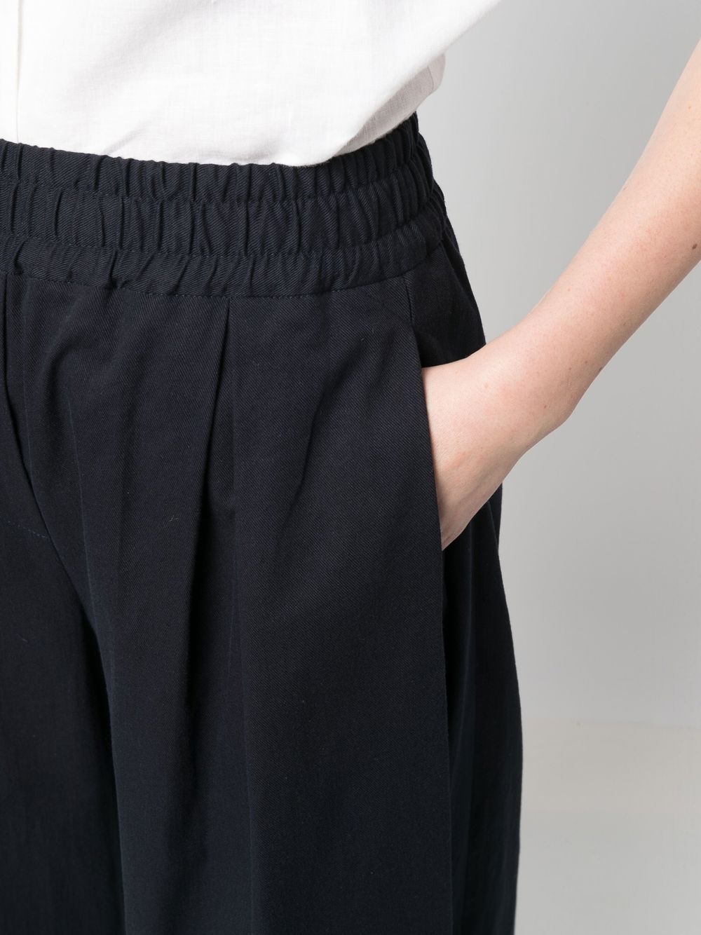 high-waist palazzo pants - 6