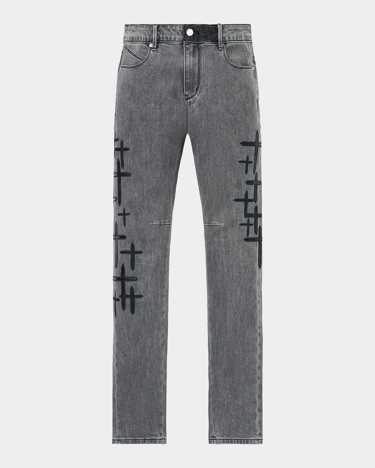 Bryant Logo-Patch Skinny Jeans - 1