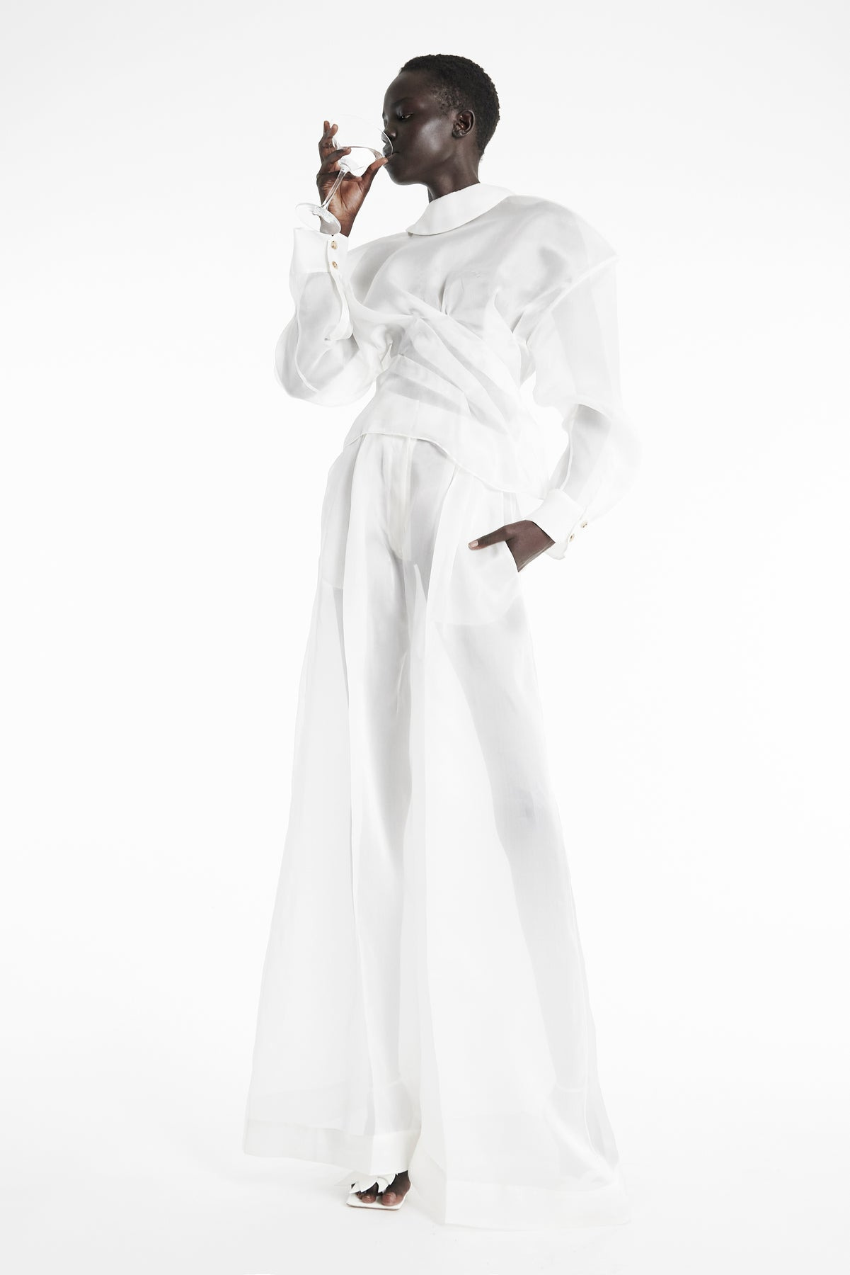 NEW TWISTED SHIRT WHITE - 9