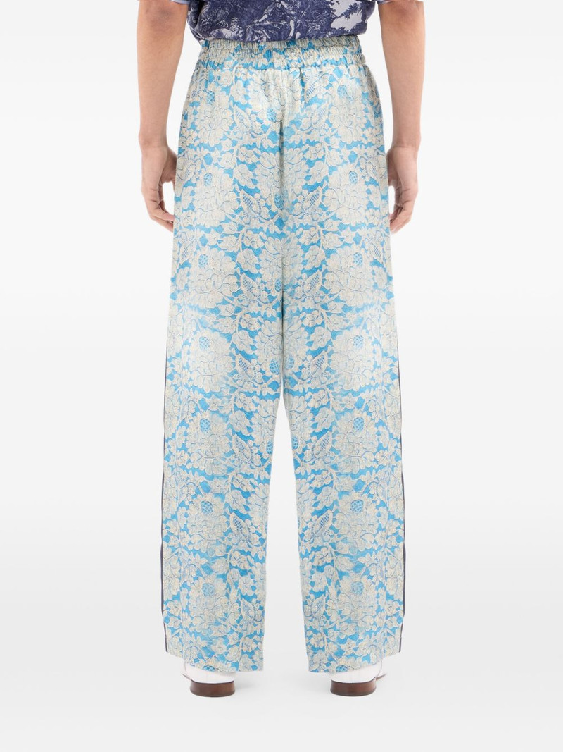 floral jacquard trousers 4