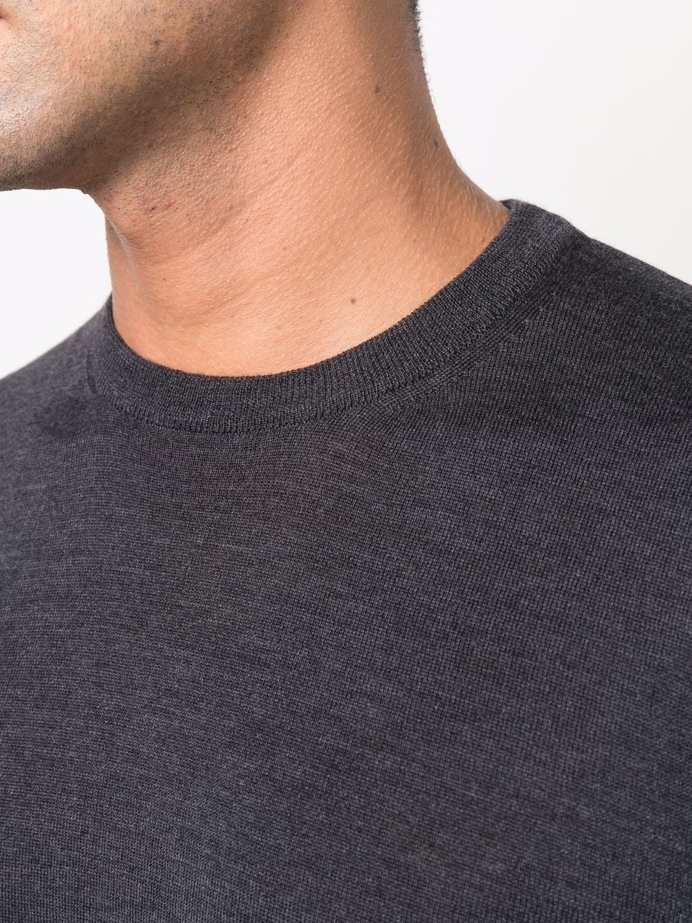 crew neck merino sweatshirt - 5