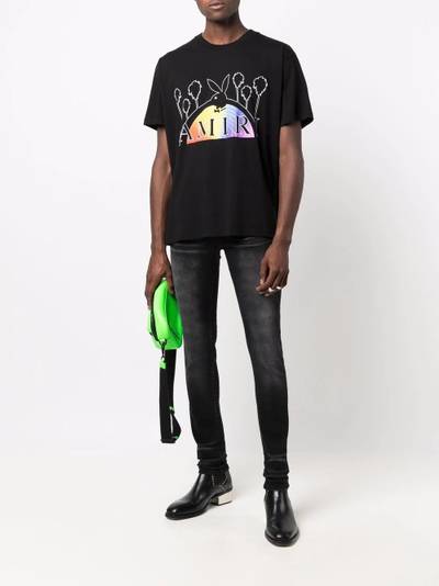 AMIRI x Playboy rainbow T-shirt outlook