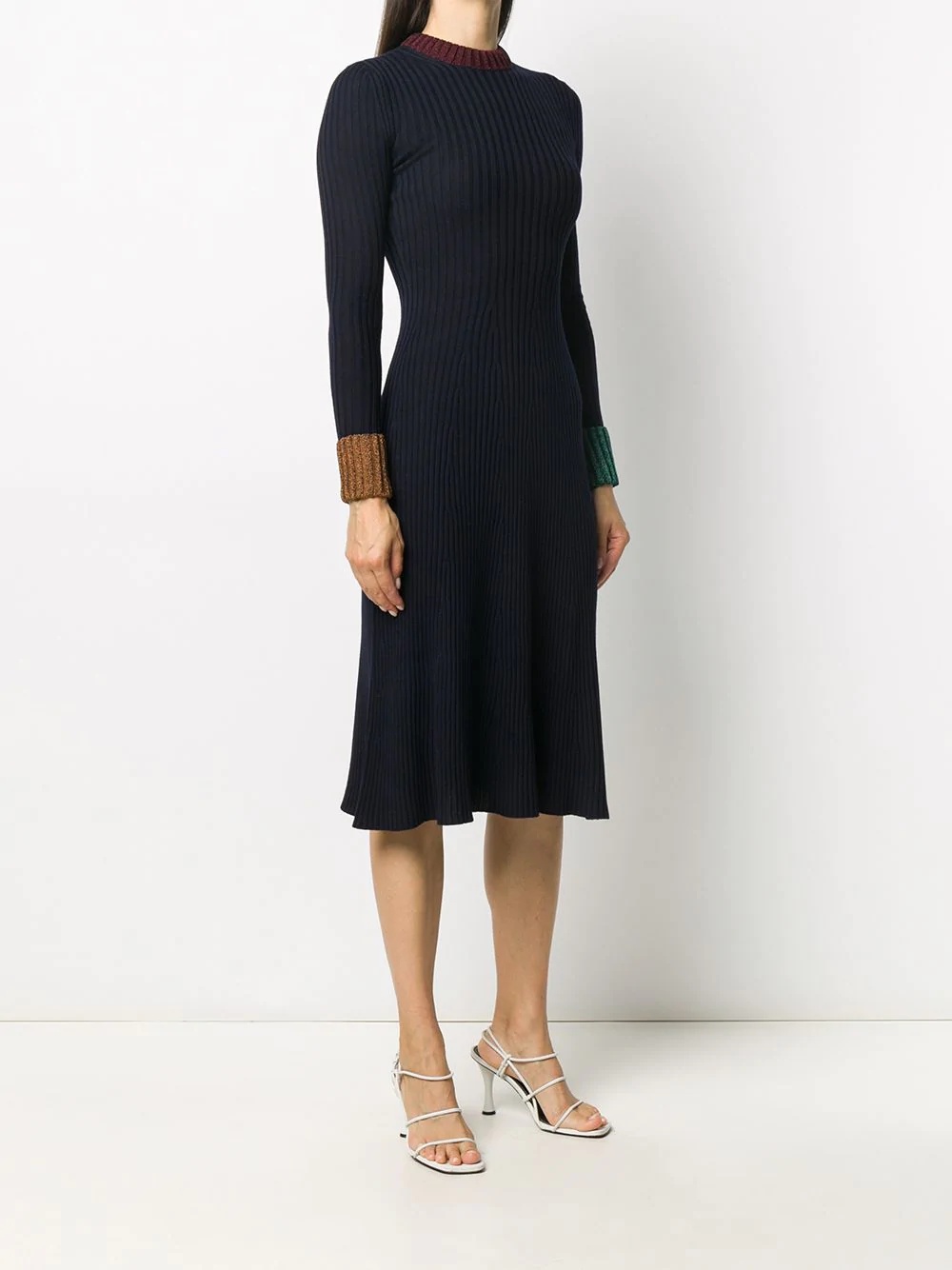 ribbed jumper dress - 3