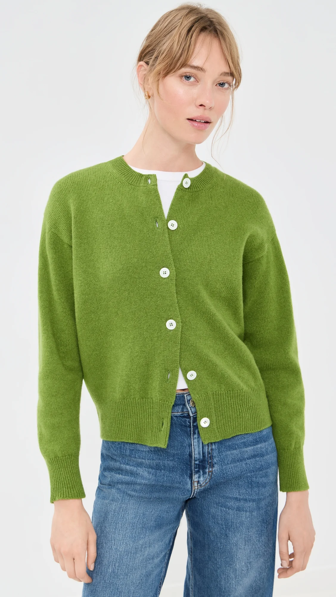 Ada Crewneck Cardigan - 1