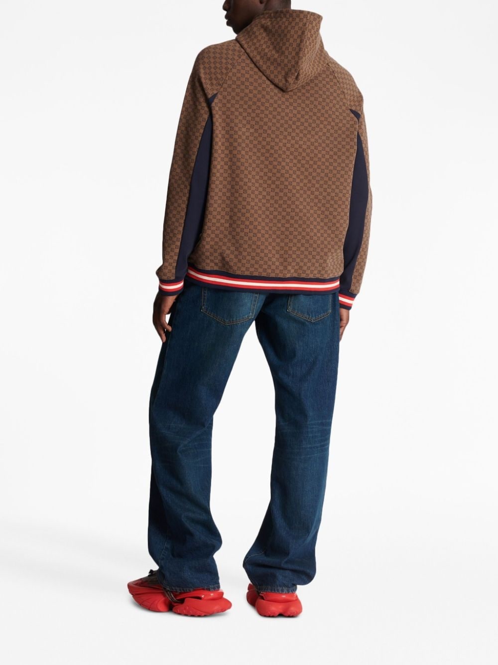 Mini Monogram jacquard hoodie - 4