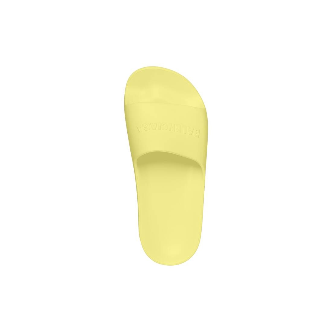 Women's Chunky Slide Sandal in Yellow - 6