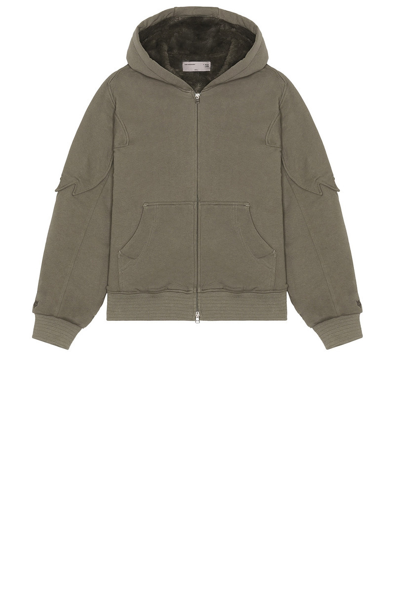 Kiko Kostadinov x Fox Racing Sherpa Zip Fleece Hoodie outlook