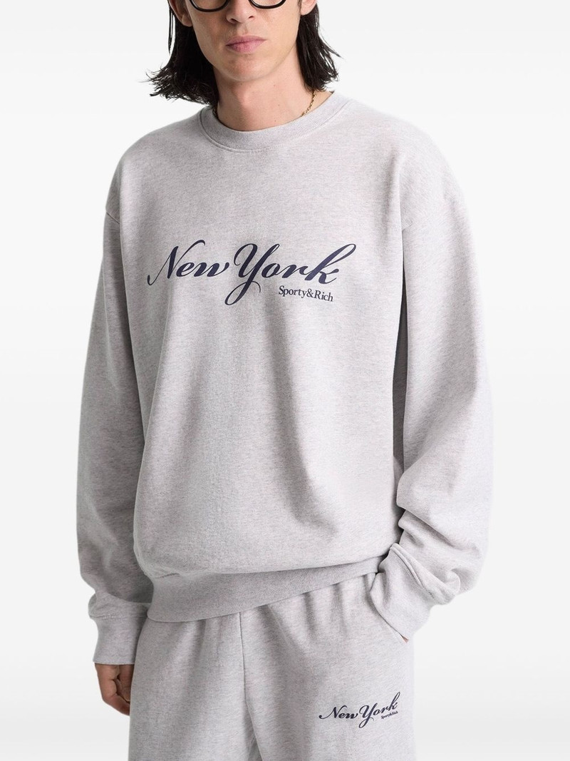 Sporty & Rich New York track pants outlook