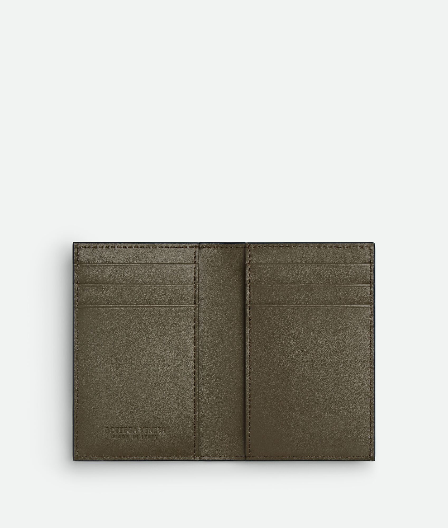 Intrecciato Flap Card Case - 2
