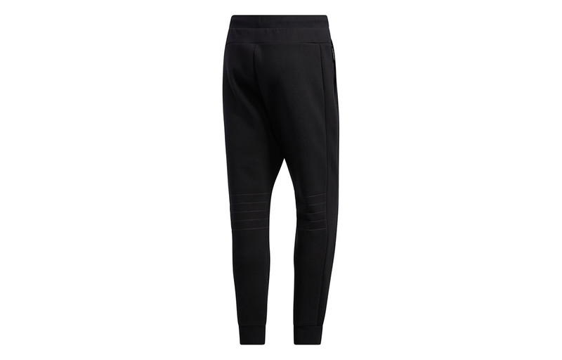 adidas adidas Th Pnt Peach Solid Color Casual Cozy Bundle Feet Sports Pants Black GM4412 outlook
