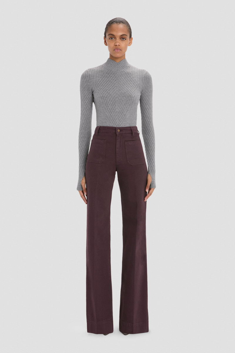 Victoria Beckham Alina Jean In Acai outlook