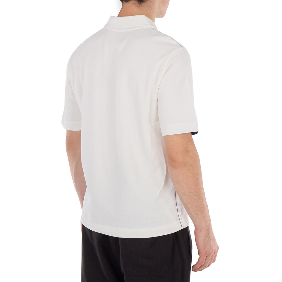 Burberry Striped Cotton Polo Shirt - 3