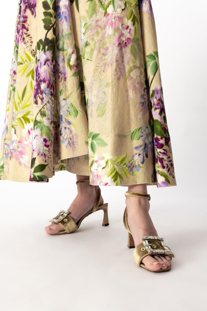 Dolce & Gabbana Buckle Sandal - Olio Sabbia outlook