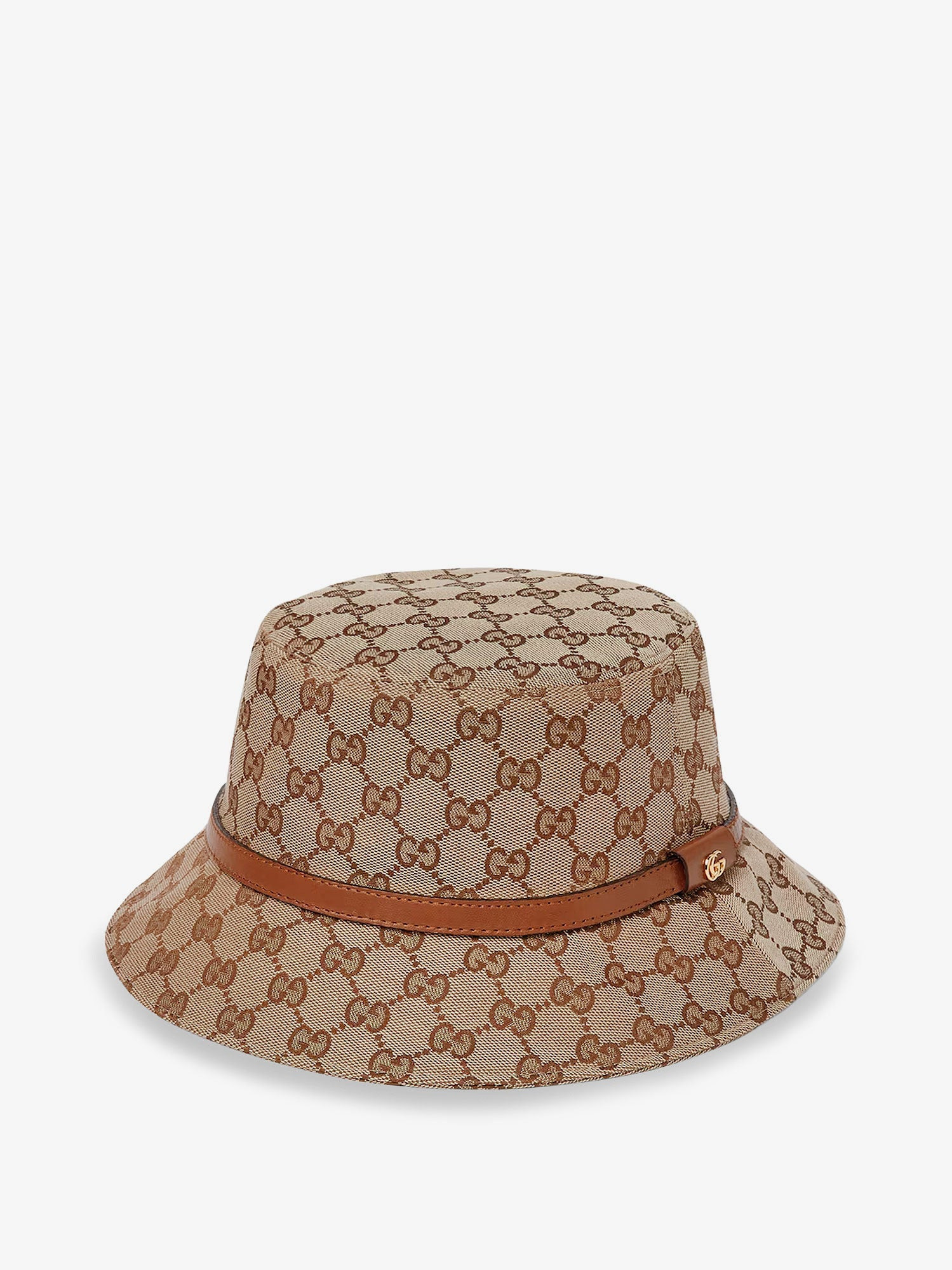 Gucci Women Gg Supreme Fabric Hat - 1