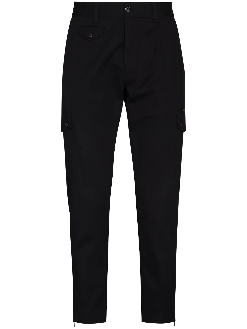 slim-fit tailored trousers - 1