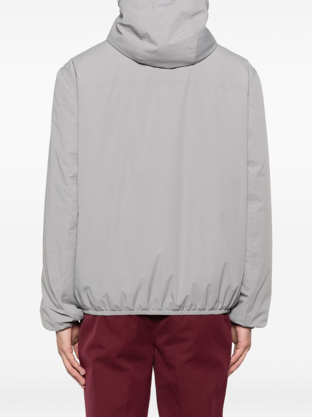 hooded zip-front jacket - 4