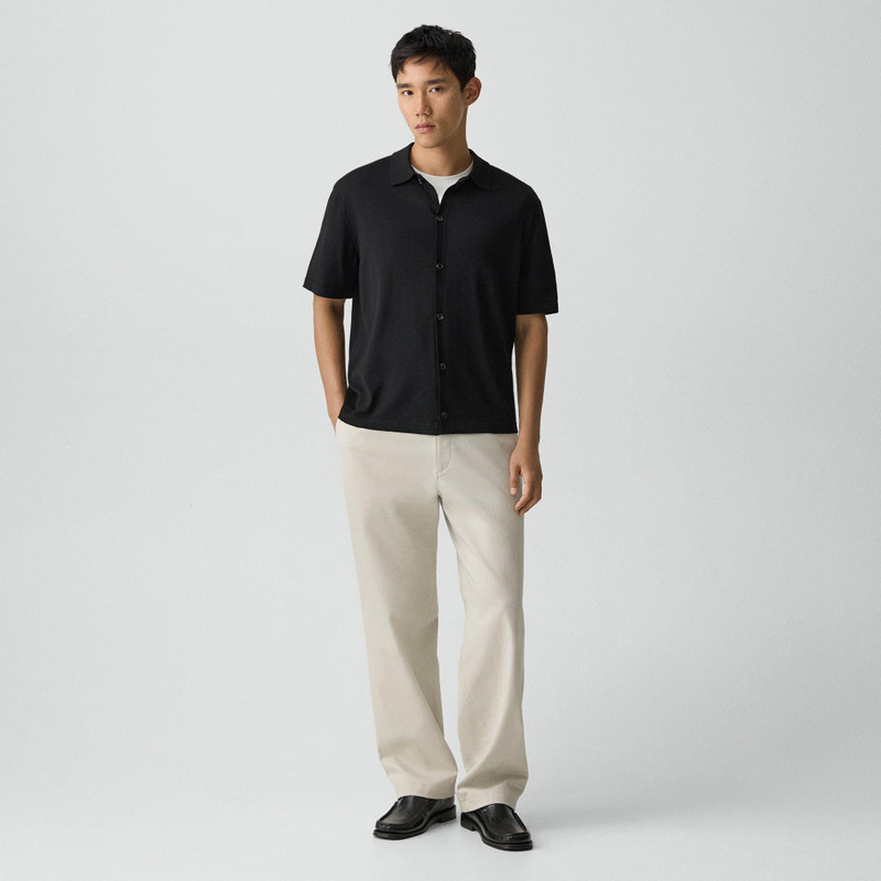Theory Button-Down Sweater in Regal Wool outlook