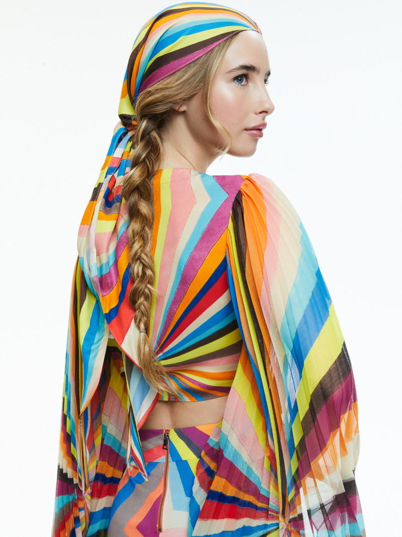 Alice + Olivia MARLA PRINTED HEADSCARF outlook